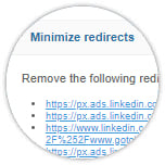 Minimize Redirects