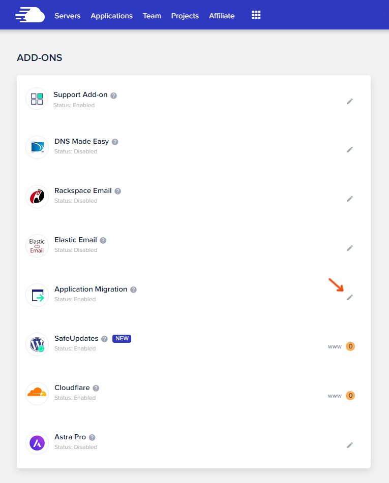 Cloudways free application migration 2