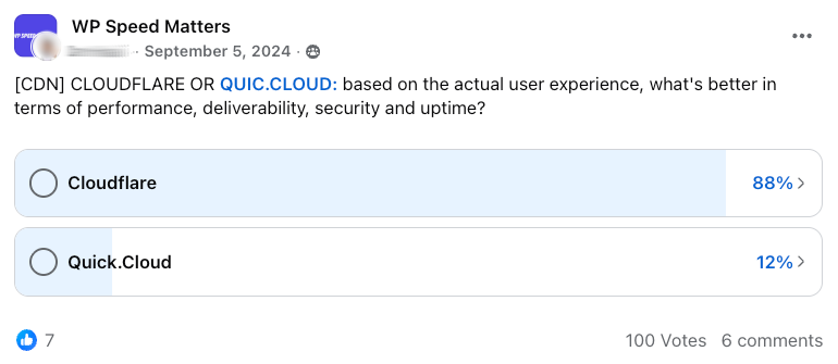 Cloudflare vs. Quic. Cloud