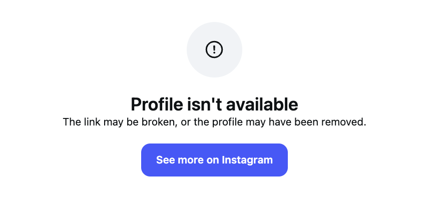 Ben instagram deleted