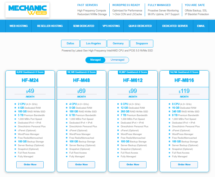 Mechanicweb vps