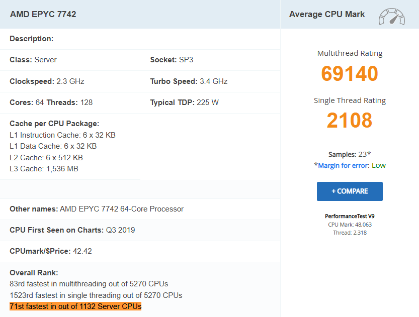 Namecheap amd epyc 7742 processors